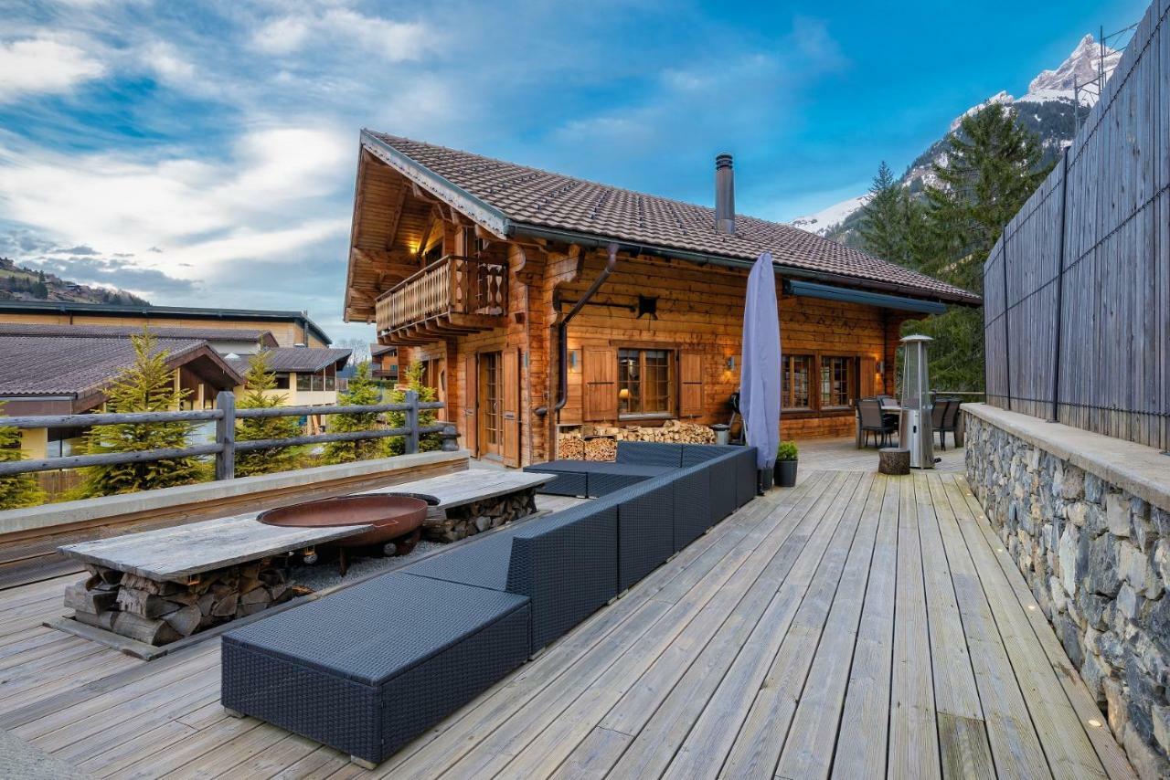Chalet Le Petou Champéry Esterno foto
