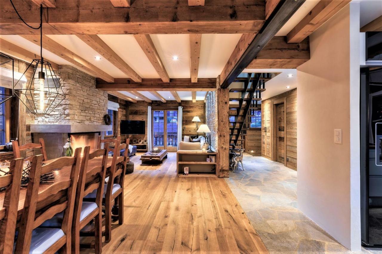 Chalet Le Petou Champéry Esterno foto