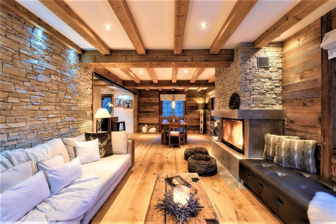 Chalet Le Petou Champéry Esterno foto
